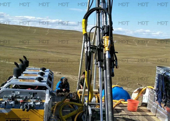 55KN آزمایش خاک هسته حفاری دکل الماس حفاری دکل قابل حمل
