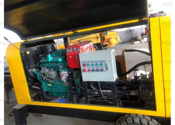 پمپ تزریق بتن 15m³/H تریلر MEGA DRILLTECH