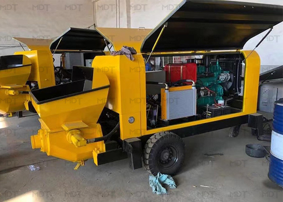 پمپ تزریق بتن 15m³/H تریلر MEGA DRILLTECH