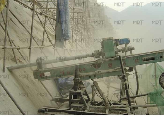 دستگاه حفاری لنگر ژئوتکنیکی هیدرولیک به عمق 80 متر